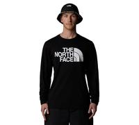 The North Face - Camiseta para Hombre Half Dome - Manga Larga - TNF Black, M