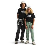 The North Face Camiseta para niños Evolution Half Dome SS TNF Black, 7/8 años