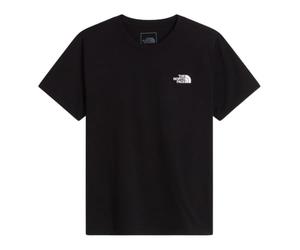 The North Face Camiseta para niños Evolution Simple Dome S/S, TNF Black, 12 años
