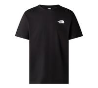 The North Face Camiseta Redbox 87NP para Hombre de algodón Negro, Negro, L
