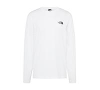 THE NORTH FACE NF0A87QNFN4 M L/S Simple Dome tee T-Shirt Hombre TNF White Tamaño XL