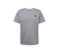 THE NORTH FACE Camiseta 'Simple Dome' gris moteado / negro S gris moteado / negro