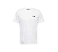 THE NORTH FACE NF0A87NGFN4 M S/S Simple Dome tee T-Shirt Hombre TNF White Tamaño XS