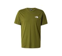THE NORTH FACE Camiseta 'Simple Dome' oliva / blanco L oliva / blanco