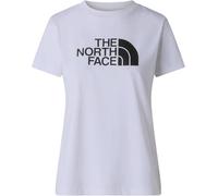 THE NORTH FACE - Camiseta Slim Half Dome Evolución de Mujer - Tejido Suave y Transpirable de Poliéster y Algodón - Prenda Ideal para Capa Diaria - Corte Ajustado - TNF White, L
