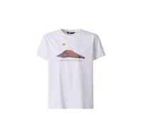 THE NORTH FACE Camiseta 'THE NORTH FACE kids B MOUNTAIN NIGHT SS TEE T-SHIRT' blanco 122-130 blanco