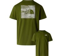 The North Face - Camisetas - M Box Nse Celebration Reg SS Tee Woodland Green - Talla XXL - Verde Verde XXL