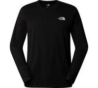 The North Face - Camisetas - M L/S Simple Dome Tee TNF Black - Talla 142-151 - Negro Negro 142-151
