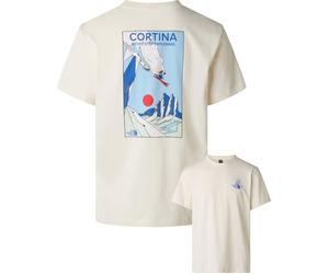The North Face - Camisetas - M Mountain Celebration Regular Short Sleeve White Dune - Talla S - Blanco Blanco S