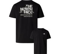 The North Face - Camisetas - M Mountain Sketch Regular Short Sleeve TNF Black - Talla XL - Negro Negro XL