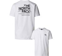 The North Face - Camisetas - M Mountain Sketch SS Tee TNF White - Talla XS - Blanco Blanco XS