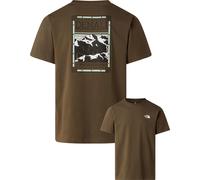 The North Face - Camisetas - M North Faces Reg SS Tee-Graphic New Taupe Green - Talla M - Verde Verde M