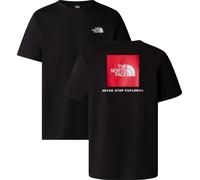 The North Face - Camisetas - M S/S Box Nse Tee TNF Black - Talla 142-151 - Negro Negro 142-151