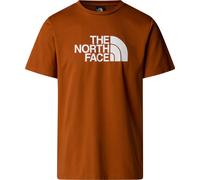 The North Face - Camisetas - M SS Easy Tee Burnt Umber - Talla 142-151 - Marrón Marrón 142-151