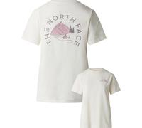 The North Face - Camisetas mujer - W Monte Regular Short Sleeve Tee-Graphic White Dune para Mujer - Talla L - Blanco Blanco L
