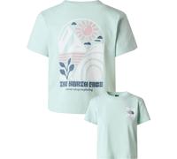 The North Face - Camisetas mujer - W Sun Regular Short Sleeve Cutie Tee Opal Frost para Mujer - Talla XS - Azul Azul XS