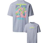 The North Face - Camisetas - U Expedition Celebration Oversized S/S T TNF Light Grey Heather - Talla 120-129 - Gris Gris 120-129