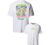 The North Face - Camisetas - U Expedition Celebration Oversized S/S T TNF White - Talla M - Negro Negro M