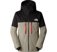 The North Face Chakal Chaqueta de esquí para hombre Clay Grey/Tnf Black XL