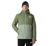 The North Face - Chaqueta Aislante Millerton para Hombre- Impermeable, Cortaviento - Bark Mist/Slate Moss - L