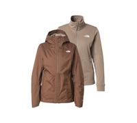 THE NORTH FACE Chaqueta de montaña 'Quest' marrón / blanco XL marrón / blanco