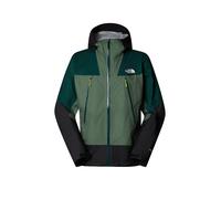 THE NORTH FACE Chaqueta de senderismo para hombre Signal DryVent™ 2.5L con capucha verde oscuro | S
