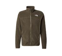 THE NORTH FACE Chaqueta polar funcional '100 Glacier' verde oscuro / blanco, Talla XXL