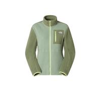 The North Face - Forros polares mujer - W Yumiori Full Zip Slate Moss Bark Mist Astro Lime para Mujer - Talla M - Verde Verde M
