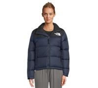 The North Face, Chaqueta retro Nuptse 1996 para mujer, azul marino (Summit Navy/TNF Black-R, L)