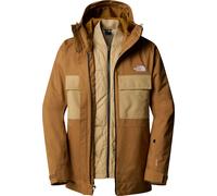 The North Face - Chaquetas de esquí - M Fourbarrel Triclimate Jacket Utility Brown Khaki Stone - Talla S - Marrón Marrón S