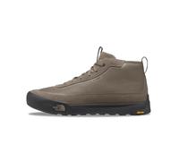 THE NORTH FACE Clyffe Mid Insulated - Botas deportivas impermeables para hombres y mujeres, suela Vibram, Marrón moca/gris antracita, 7.5 Women/6 Men