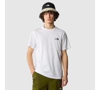 THE NORTH FACE Cúpula Simple Camiseta, TNF White, Medium Hombres