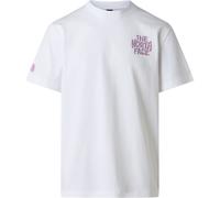 THE NORTH FACE Drip Logo Relaxed Short Sleeve Tee-gra - Hombre - Blanco - talla M- modelo 2026