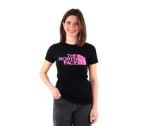 The North Face Easy Camiseta, TNF Black-Violet Crocus, Large Mujeres