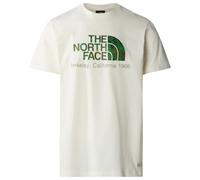 THE NORTH FACE Erkeley California Camiseta White Dune-Optic Emerald Generative Camo Print M