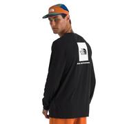 The North Face Evolution Box NSE Regular Long Sleeve Camiseta para Hombre TNF Black/TNF White 3XL