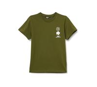 The North Face Flower Graphic Relaxed S/S Camiseta para niñas Forest Olive 164