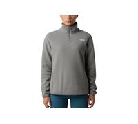 The North Face forro polar manga larga 100 Glacier 1/4 Zip vêtement running femme S Gris/argent