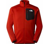 The North Face - Forros polares - M Crest Full Zip Jacket Iron Clay TNF Black - Talla L - Rojo Rojo L