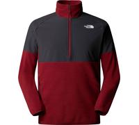 The North Face - Forros polares - M Glacier Heavyweight 1/2 Zip Sumac Asphalt Grey - Talla L - Rojo Rojo L