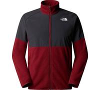 The North Face - Forros polares - M Glacier Heavyweight Full Zip Sumac Asphalt Grey - Talla M - Rojo Rojo M