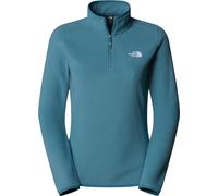 THE NORTH FACE NF0A855M422 W 100 Glacier 1/4 Zip - EU Sweatshirt Mujer Stormy Blue Tamaño S