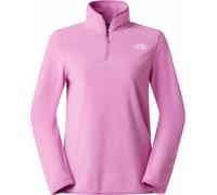 The North Face - Forros polares mujer - W Glacier Fleece 1/4 Zip Jacket Hushed Lavender para Mujer - Talla M - Púrpura Púrpura M