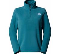 The North Face - Forros polares mujer - W Glacier Fleece 1/4 Zip Jacket Space para Mujer - Talla XS - Azul Azul XS