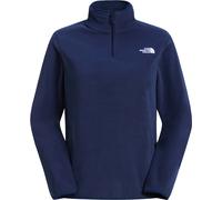 The North Face - Forros polares mujer - W Glacier Fleece 1/4 Zip Jacket Summit Navy para Mujer - Talla S - Azul marino Azul marino S