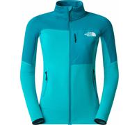 The North Face - Forros polares mujer - W Polartec Powergrid Stormgap Jacket Galactic Blue Deep Teal para Mujer - Talla S - Azul Azul S