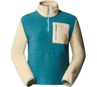The North Face - Forros polares mujer - W Yumiori 1/4 Zip Space Gravel Blue Eclipse para Mujer - Talla L - Azul Azul L