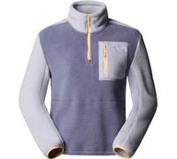 The North Face - Forros polares mujer - W Yumiori 1/4 Zip Twilight Galaxy Blue Flax Mineral Salt para Mujer - Talla S - Púrpura Púrpura S