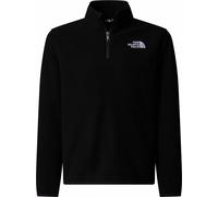 The North Face - Forros polares/plumíferos niños - Teen Glacier 1/4 Zip Pullover TNF Black - Talla Infantil XL - Negro Negro XL