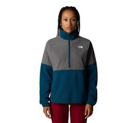 The North Face Glacier Heavyweight forro polar con media cremallera para Mujer | EU XS in Midnight Petrol/Smoked Pearl